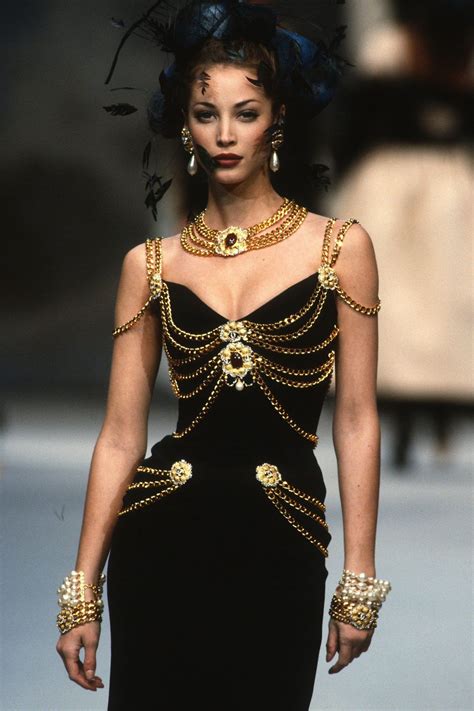 vintage chanel 1992 dress|elegant Chanel dresses.